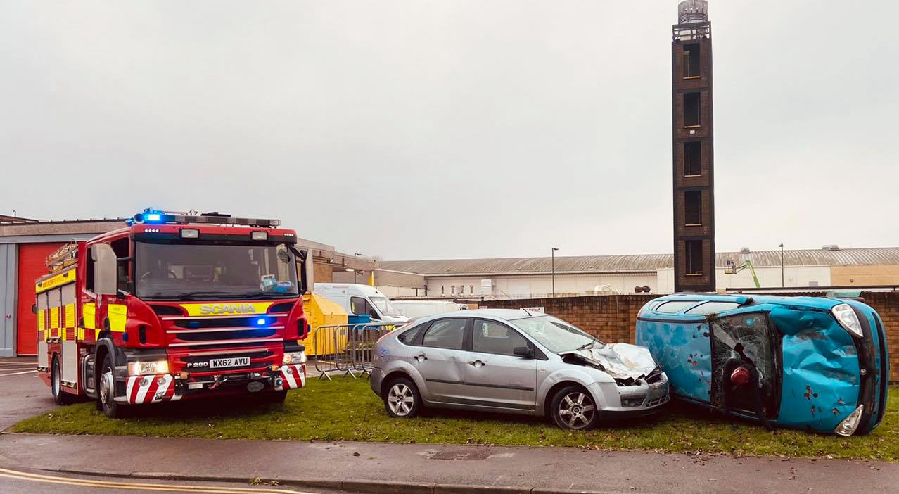 'Car Crash' Outside Salisbury Fire Station | News - Greatest Hits Radio ...